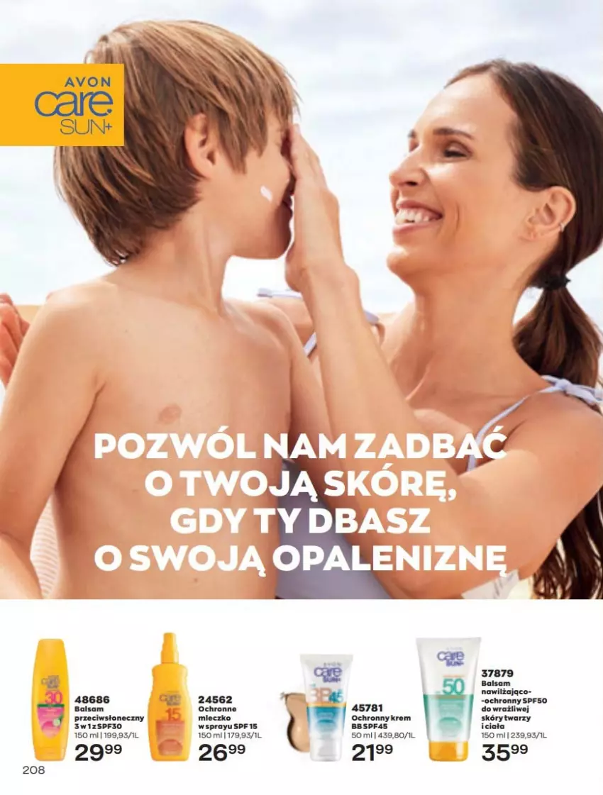 Gazetka promocyjna Avon - Katalog Avon 5/2022 kampania maj - ważna 01.05 do 31.05.2022 - strona 208 - produkty: Mleczko