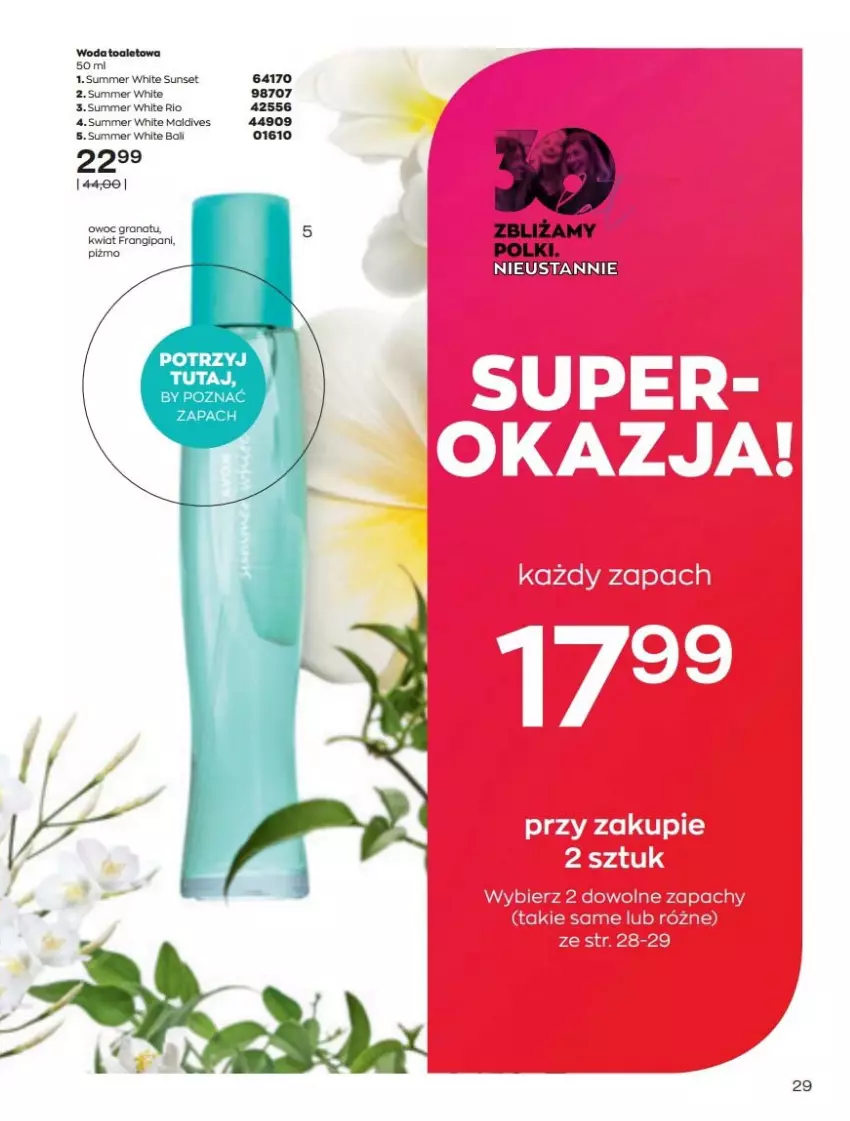 Gazetka promocyjna Avon - Katalog Avon 5/2022 kampania maj - ważna 01.05 do 31.05.2022 - strona 29 - produkty: Fa, Gra, Granat, Woda, Woda toaletowa