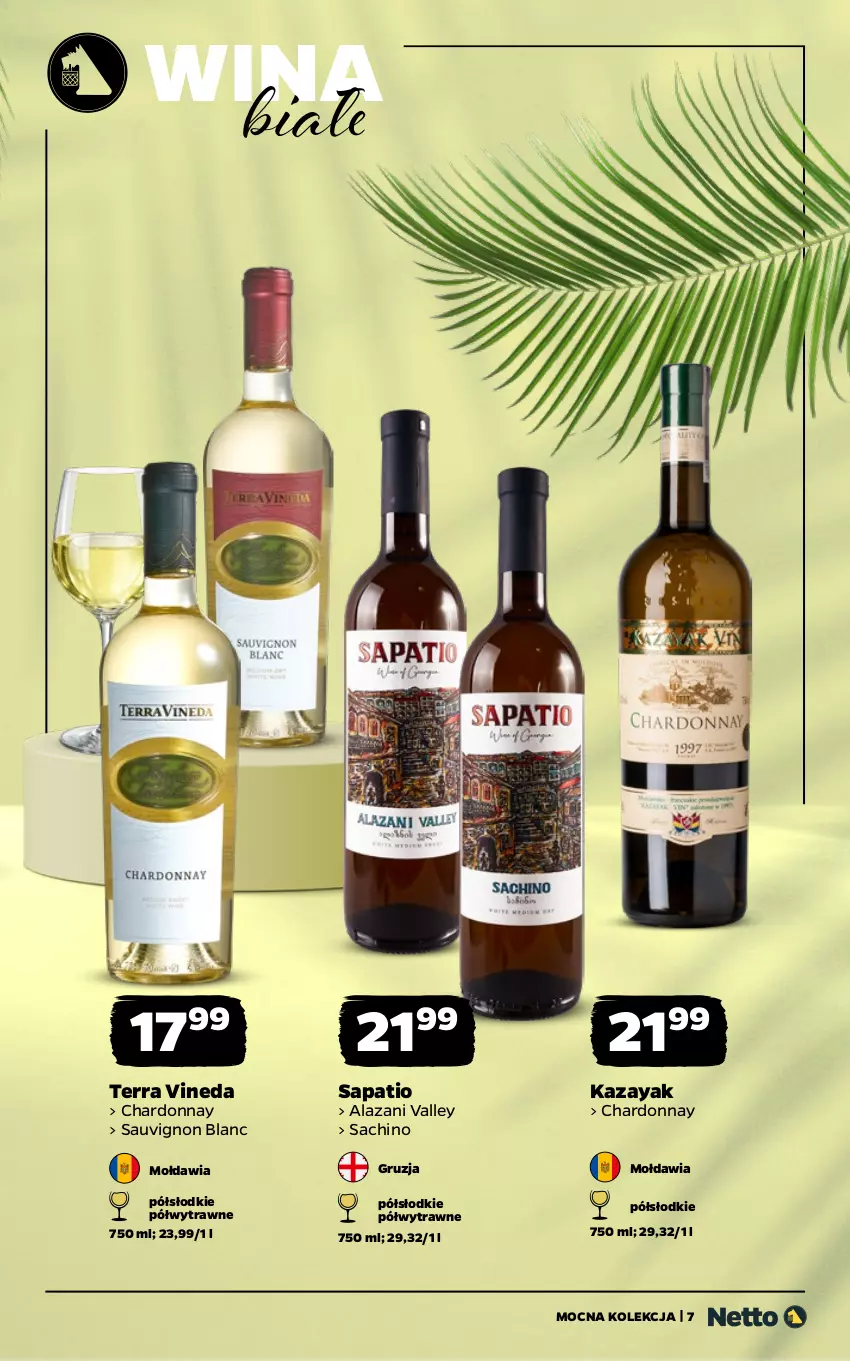 Gazetka promocyjna Netto - Alkohole - Mocne - ważna 03.08 do 14.08.2026 - strona 7 - produkty: Chardonnay, Sauvignon Blanc