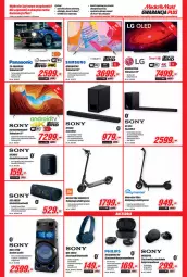 Gazetka promocyjna Media Markt - Gazetka Media Markt - Gazetka - ważna od 29.04 do 29.04.2021 - strona 6 - produkty: Piec, Por, Gin, Philips, Słuchawki, Głośnik, Sony, Soundbar, Kosz, Laur, Słuchawki bezprzewodowe, Głośnik bluetooth, Hulajnoga, Samsung, Telewizor, Hulajnoga elektryczna, Fa