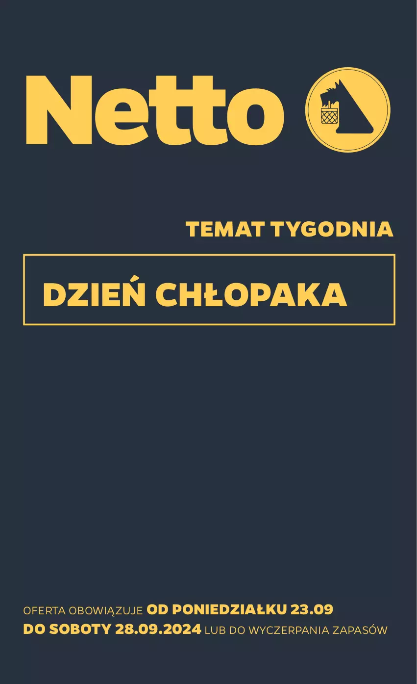 Gazetka promocyjna Netto - Od Poniedziałku Przemysłowa - ważna 23.09 do 28.09.2024 - strona 1