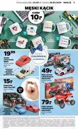 Gazetka promocyjna Netto - Od Poniedziałku Przemysłowa - Gazetka - ważna od 28.09 do 28.09.2024 - strona 3 - produkty: Kujawski, Top, Sok, Ser, Samochód, Zabawka, Podlaski, Stock, Opony, Kubek, Fa