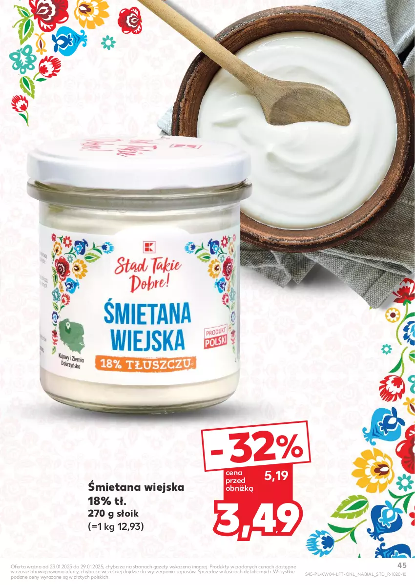 Gazetka promocyjna Kaufland - Gazetka tygodnia - ważna 23.01 do 29.01.2025 - strona 45