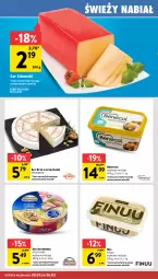 Gazetka promocyjna Intermarche - Gazetka promocyjna - Gazetka - ważna od 26.03 do 26.03.2025 - strona 14 - produkty: Ser, Benecol, Brie, Edam, Hochland, Finuu