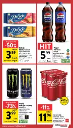 Gazetka promocyjna Intermarche - Gazetka promocyjna - Gazetka - ważna od 26.03 do 26.03.2025 - strona 5 - produkty: Gin, Mirinda, Coca-Cola, Pepsi, Delicje, Napój