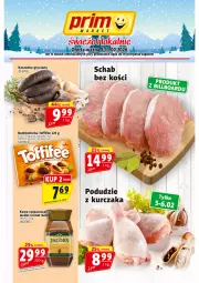 Gazetka promocyjna Prim Market - Gazetka - ważna od 11.02 do 11.02.2026 - strona 1 - produkty: Kurczak, Toffifee, Jacobs