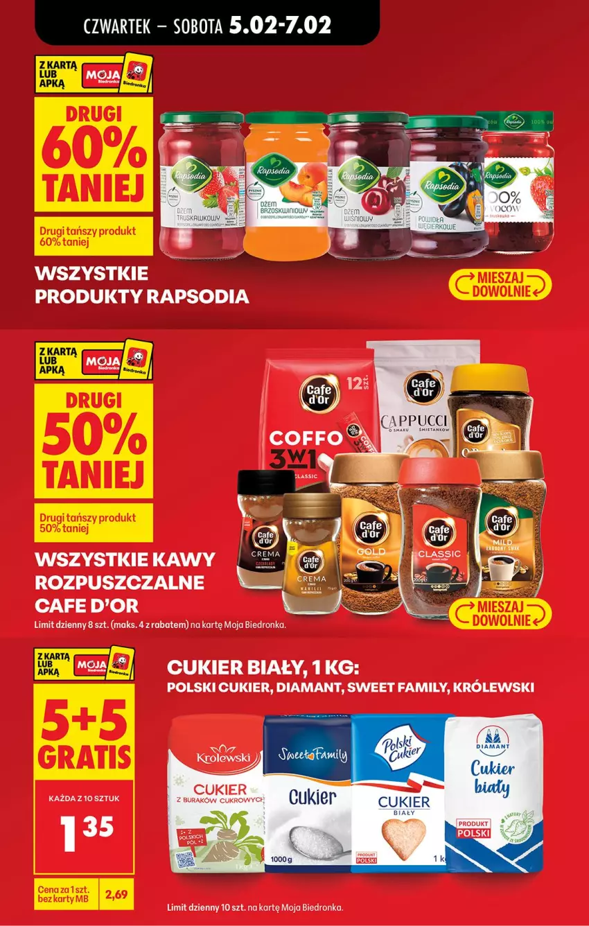 Gazetka promocyjna Biedronka - Gazetka - ważna 05.02 do 12.02.2026 - strona 12 - produkty: Cukier, Diamant, Fa, Królewski