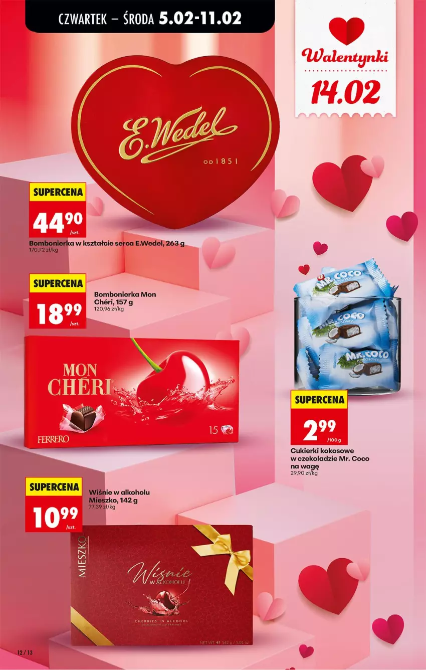 Gazetka promocyjna Biedronka - Gazetka - ważna 05.02 do 12.02.2026 - strona 16 - produkty: Cukier, Cukierki, Kokos, Ser