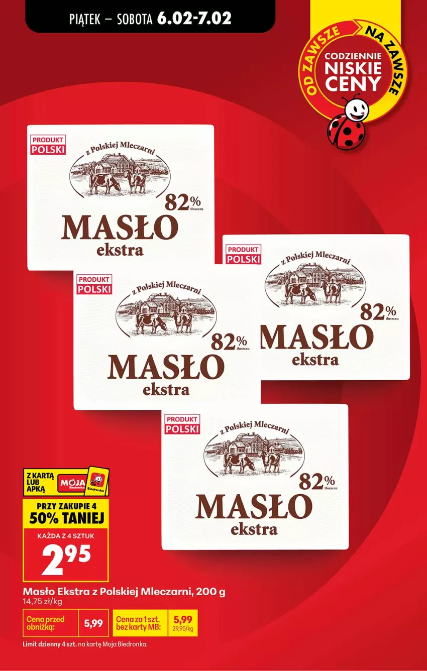Gazetka promocyjna Biedronka - Gazetka - ważna 05.02 do 12.02.2026 - strona 4 - produkty: Fa, Masło
