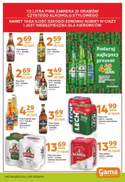 Gazetka promocyjna Gama - Gazetka Gama - Gazetka - ważna od 19.01 do 19.01.2024 - strona 11 - produkty: Piwa, Piwo, Piec, Gra, Kasztelan, Heineken, Warka, Tatra, Harnaś, Captain Jack
