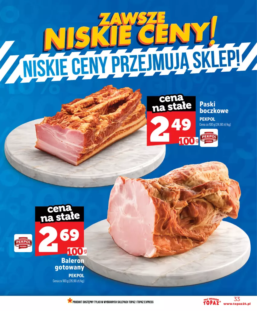 Gazetka promocyjna Topaz - Gazetka - ważna 11.06 do 17.06.2026 - strona 33 - produkty: Top