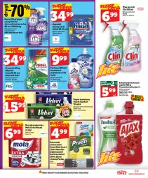 Gazetka promocyjna Topaz - Gazetka - Gazetka - ważna od 17.06 do 17.06.2026 - strona 59 - produkty: Ludwik, Top, Rum, Ajax, Papier, Finish, Worki na śmieci, Perfum, Clin, Cillit Bang, Papier toaletowy, Velvet, Ręcznik, Rolki, Mola, Worki na śmiec, Zmywarki, Ariel, Płyn do szyb