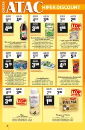 Gazetka promocyjna Auchan - ATAC Hiper Discount - Gazetka - ważna od 25.03 do 25.03.2026 - strona 2 - produkty: Sos, Ser, Twaróg, Piątnica, Zupa, Jogurt, Bonduelle, Kawa, Palma, Tarczyński, Margaryna, Tuńczyk, Kabanos, Olej, Jogurt pitny, Groszek, Lisner