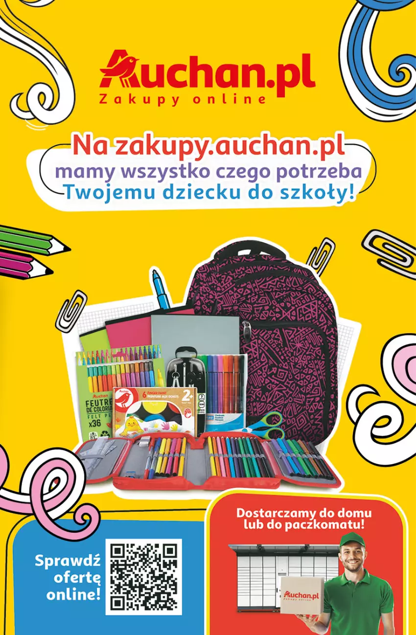 Gazetka promocyjna Auchan - Szkoła oszczędzania Temat Szkolne przeOferty Hipermarkety - ważna 09.08 do 17.08.2022 - strona 47