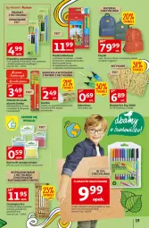 Gazetka promocyjna Auchan - Szkoła oszczędzania Temat Szkolne przeOferty Hipermarkety - Gazetka - ważna od 17.08 do 17.08.2022 - strona 19 - produkty: Top, Mop, Gra, Papier, Karteczki samoprzylepne, Flamastry, Organizer, Korpusy, Tusz, Plecak, Lion