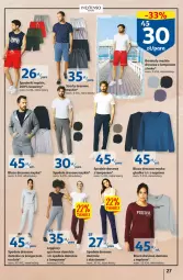 Gazetka promocyjna Auchan - Szkoła oszczędzania Temat Szkolne przeOferty Hipermarkety - Gazetka - ważna od 17.08 do 17.08.2022 - strona 27 - produkty: Por, Gin, Szorty, Bermudy, Dres, Sport, Legginsy, Spodnie, Bluza, Spodnie dresowe, Lampa, Bluza dresowa