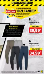 Gazetka promocyjna Lidl - GAZETKA - Gazetka - ważna od 28.08 do 28.08.2022 - strona 13 - produkty: Por, Gin, Acer, Dres, Sport, Moda, Spodnie, Spodnie dresowe, Waga