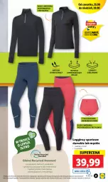 Gazetka promocyjna Lidl - GAZETKA - Gazetka - ważna od 28.08 do 28.08.2022 - strona 21 - produkty: Por, Gin, Sport, Legginsy, LG