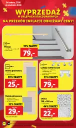 Gazetka promocyjna Lidl - GAZETKA - Gazetka - ważna od 28.08 do 28.08.2022 - strona 42 - produkty: Por, Lampa sufitowa, Roleta, Reflektor, Drzwi, Obrus, Lampa