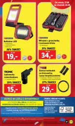 Gazetka promocyjna Lidl - GAZETKA - Gazetka - ważna od 28.08 do 28.08.2022 - strona 49 - produkty: Piec, Top, Por, Gry, Gra, Reflektor LED, Warka, Wkręt, Mola, Bateria, Reflektor