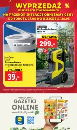 Gazetka promocyjna Lidl - GAZETKA - Gazetka - ważna od 28.08 do 28.08.2022 - strona 53 - produkty: Gra, Deska sedesowa, Myjka ciśnieniowa