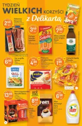 Gazetka promocyjna Delikatesy Centrum - Gazetka Delikatesy Centrum - Gazetka - ważna od 28.04 do 28.04.2021 - strona 4 - produkty: Piec, Kawa rozpuszczalna, Sok, Ser, Gin, Gra, Cukier, Sokołów, Parówki, Granat, Kawa, Sezam, Pieczywo, Fairy, Kubek, Oliwa z oliwek, Cukierki, Wasa, Grill, Fa