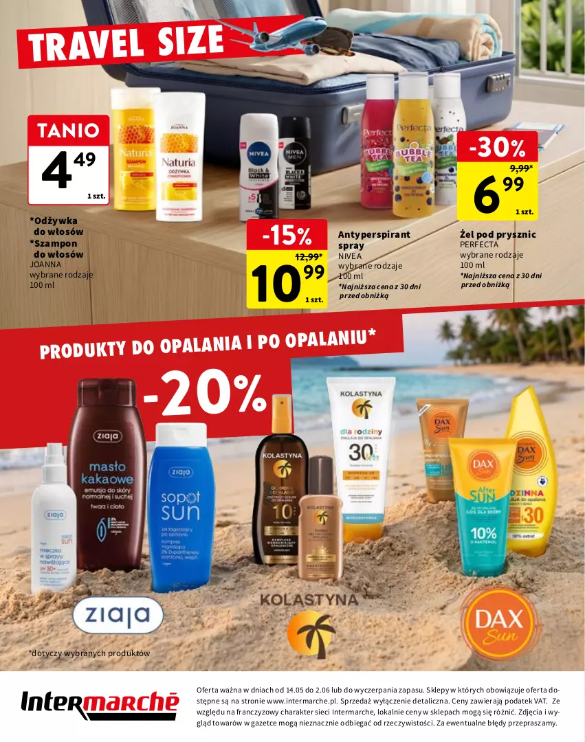 Gazetka promocyjna Intermarche - Katalog Dzień mamy - ważna 14.05 do 02.06.2026 - strona 12 - produkty: Antyperspirant, Joanna, Nivea, Odżywka, Perfecta, Szampon