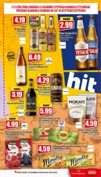 Gazetka promocyjna Topaz - Gazetka - Gazetka - ważna od 25.01 do 25.01.2023 - strona 19 - produkty: Piwo, Kawa rozpuszczalna, Top, Kawa, Tyskie, Lipton, Aronia, Cappuccino, Herbata, Karmi, Ogród, Herbapol, Fa