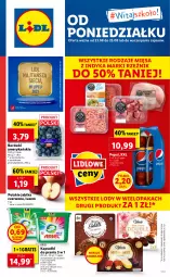 Gazetka promocyjna Lidl - GAZETKA - Gazetka - ważna od 25.08 do 25.08.2021 - strona 1 - produkty: Por, Gra, Borówka, Lody, Pepsi, Ariel, Kapsułki do prania, Jabłka
