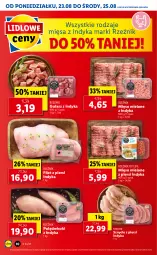 Gazetka promocyjna Lidl - GAZETKA - Gazetka - ważna od 25.08 do 25.08.2021 - strona 10 - produkty: Mięso mielone, Filet z piersi indyka, Mięso