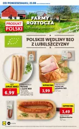 Gazetka promocyjna Lidl - GAZETKA - Gazetka - ważna od 25.08 do 25.08.2021 - strona 14 - produkty: Polędwica, Parówki, Parówki z szynki, Szynka, Kiełbasa krucha, Kiełbasa, Fa