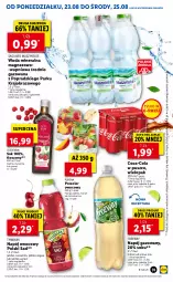 Gazetka promocyjna Lidl - GAZETKA - Gazetka - ważna od 25.08 do 25.08.2021 - strona 31 - produkty: Sok, Pur, Mus, Gra, Oleofarm, Granat, Coca-Cola, Napój gazowany, Tymbark, Woda mineralna, Woda, Obraz, Gres, Mango, Napój, Oleo, Magnez, Fa