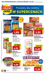 Gazetka promocyjna Lidl - GAZETKA - Gazetka - ważna od 25.08 do 25.08.2021 - strona 38 - produkty: Makaron, Sos, Mus, Gry, Zupa, Kuchnia, Dżem, Penne, Kubuś, Kasza, Kasza gryczana