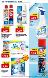 Gazetka promocyjna Lidl - GAZETKA - Gazetka - ważna od 25.08 do 25.08.2021 - strona 51 - produkty: Pochłaniacz wilgoci, Odkamieniacz, Spray do czyszczenia, Dezodorant, Tablet, Piekarnik, LG