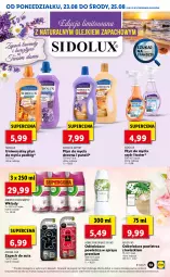 Gazetka promocyjna Lidl - GAZETKA - Gazetka - ważna od 25.08 do 25.08.2021 - strona 53 - produkty: Gra, Płyn do mycia podłóg, Odświeżacz powietrza, Płyn do mycia, Sidolux