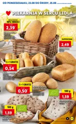 Gazetka promocyjna Lidl - GAZETKA - Gazetka - ważna od 25.08 do 25.08.2021 - strona 9 - produkty: Piec, Ser, Gra, Bułka grahamka, Pieczywo, Chleb, Bułka