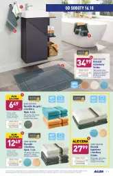 Gazetka promocyjna Aldi - Katalog Moda i Dom - Gazetka - ważna od 16.10 do 16.10.2021 - strona 10 - produkty: Ręcznik kąpielowy, Dywanik łazienkowy, Dywanik, Wełna, Ręcznik, Dywan