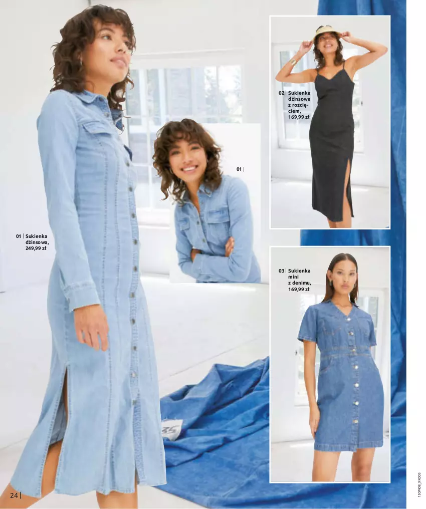 Gazetka promocyjna Bonprix - TREND SEZONU: DENIM - ważna 12.08 do 12.11.2024 - strona 26 - produkty: Sukienka