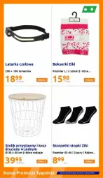 Gazetka promocyjna Action - Gazetka - ważna od 07.08 do 07.08.2023 - strona 14 - produkty: Top, Ser, Stolik, Karp, Kosz, Skarpetki, Tarka, Latarka czołowa, Latarka, Bokserki