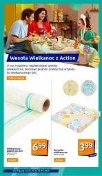 Gazetka promocyjna Action - Gazetka - ważna od 02.04 do 02.04.2024 - strona 7 - produkty: Ser, Stół, Serwetki, Sanki, Bieżnik