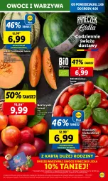 Gazetka promocyjna Lidl - GAZETKA - Gazetka - ważna od 04.06 do 04.06.2025 - strona 15 - produkty: Warzywa, Warzywa i owoce, Owoce, Arbuz, Pomidory, Melon, Nektar