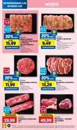 Gazetka promocyjna Lidl - GAZETKA - Gazetka - ważna od 04.06 do 04.06.2025 - strona 28 - produkty: Polędwica, Mięso mielone, Mięso mielone z łopatki wieprzowej, Por, Burger, Wołowina, Rostbef, Mięso