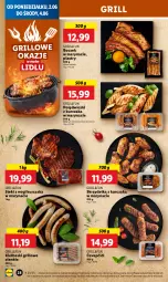 Gazetka promocyjna Lidl - GAZETKA - Gazetka - ważna od 04.06 do 04.06.2025 - strona 30 - produkty: Kurczak, Mus, Stek, Polędwiczki z kurczaka, Skrzydełka z kurczaka, Boczek, Grill