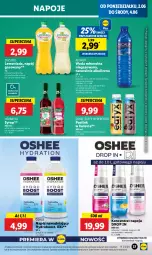 Gazetka promocyjna Lidl - GAZETKA - Gazetka - ważna od 04.06 do 04.06.2025 - strona 43 - produkty: Lemoniada, Kawa, Napoje, Oranżada, Czekolada, Napój gazowany, Syrop, Limonka, Aronia, Oshee, Woda mineralna, Arbuz, Woda, Mango, Napój, Mięta, Herbapol, Magnez, Grejpfrut