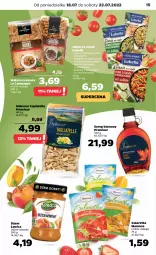 Gazetka promocyjna Netto - Artykuły spożywcze oraz Akcesoria i dodatki - Gazetka - ważna od 23.07 do 23.07.2022 - strona 15 - produkty: Piec, Lubella, Makaron, Sos, Ser, Bell, Dżem, Tagliatelle, Pieczarka, Kapustą, Galaretka, Rurki, Syrop, Bella, Gala, Szpinak