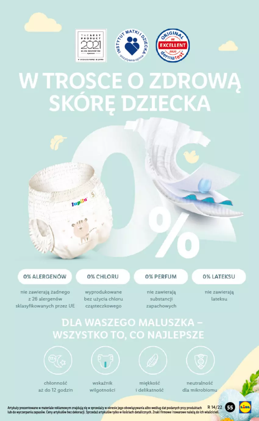 Gazetka promocyjna Lidl - GAZETKA - ważna 04.04 do 06.04.2022 - strona 55 - produkty: Fa, LG, Perfum