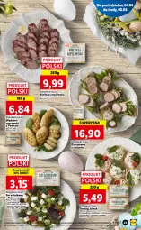 Gazetka promocyjna Lidl - GAZETKA - Gazetka - ważna od 06.04 do 06.04.2022 - strona 23 - produkty: Ser, Twaróg, Pasztet, Sałat, Przysmaki, Bazyl, Kiełbasa, Szpinak
