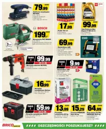 Gazetka promocyjna Bricomarche - Gazetka - ważna od 07.09 do 07.09.2024 - strona 6 - produkty: Top, Sok, Geoflex, Wiertarka, Klej, Tarka, Wiertarka udarowa, Naświetlacz, Bosch, Olej, Cement