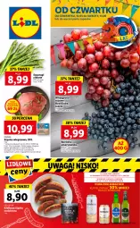 Gazetka promocyjna Lidl - GAZETKA - Gazetka - ważna od 14.05 do 14.05.2022 - strona 1 - produkty: Piwa, NBA, Gra, Borówka, Borówka amerykańska, Szynka wieprzowa, Szynka, Wino, Waga, Grill, Olej, Kiełbasa, Kiełbasa śląska