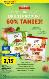 Gazetka promocyjna Lidl - GAZETKA - Gazetka - ważna od 14.05 do 14.05.2022 - strona 18 - produkty: Hummus, Mus, Chipsy